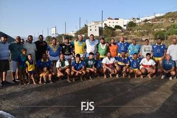 Luchada canaria y espectáculo de Maestro Florido en Lomo Magullo/Francisco Javier Santana.